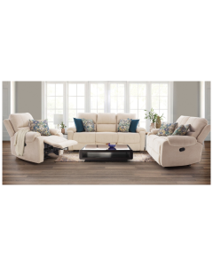Trieste Beige Recliner Chair Set